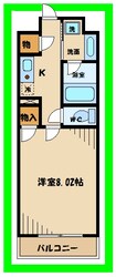 コーボック飛田給２の物件間取画像